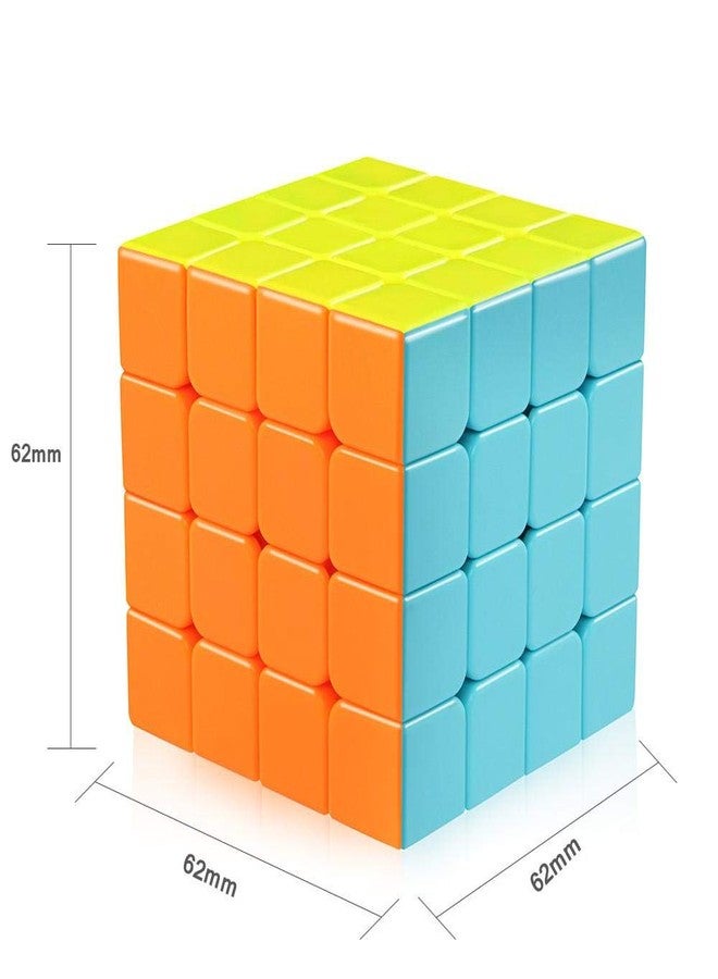 D ETERNAL Magic Cube 4x4 High Speed Stickerless Cube Puzzle Toys (4x4 Cube) - Image 2